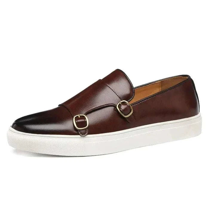 Monk british loafers - AntoniosClothing - Black