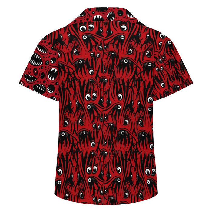 Monster Mash Collar Short Sleeved Shirt (Toddlers/Kids) - PRE ORDER