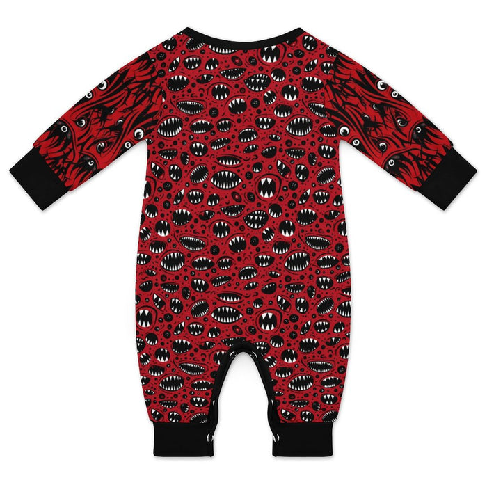 Monster Mash PJ Romper (Babies/Toddlers) - PRE ORDER