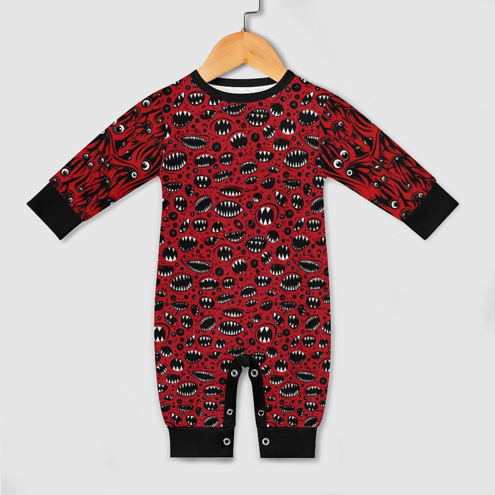 Monster Mash PJ Romper (Babies/Toddlers) - PRE ORDER