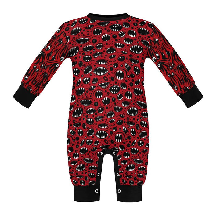Monster Mash PJ Romper (Babies/Toddlers) - PRE ORDER
