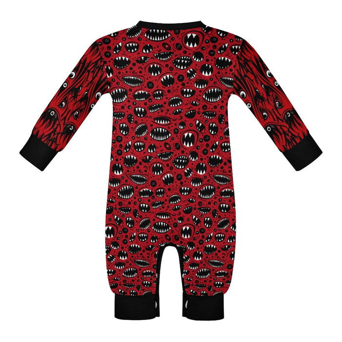 Monster Mash PJ Romper (Babies/Toddlers) - PRE ORDER