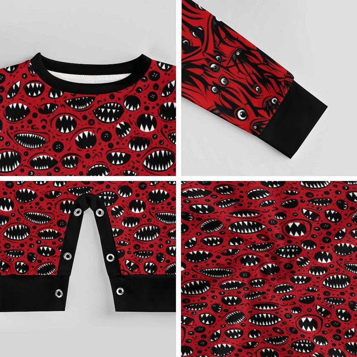 Monster Mash PJ Romper (Babies/Toddlers) - PRE ORDER