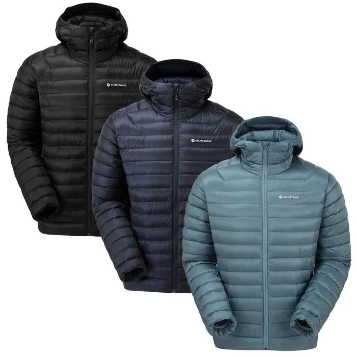 Montane Mens Anti-Freeze Hooded Down Jacket - John Bull Clothing  from  John Bull Clothing