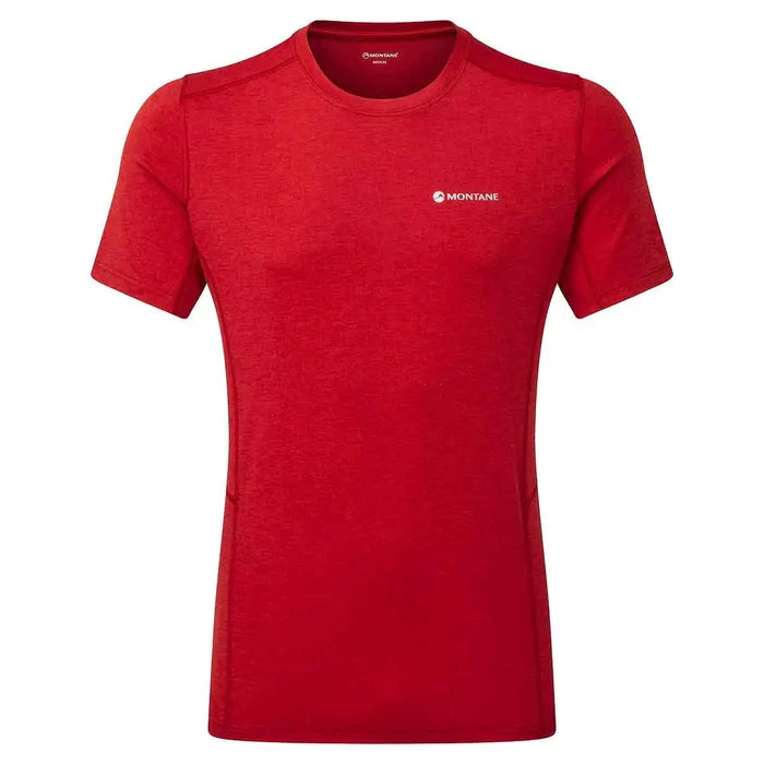 Montane Mens Dart T-Shirt - John Bull Clothing Acer Red from  John Bull Clothing