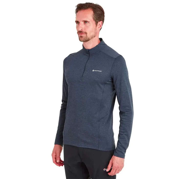 Montane Mens Dart Zip Neck T-Shirt - John Bull Clothing  from  John Bull Clothing