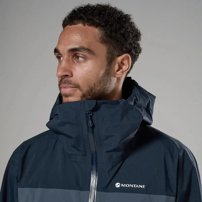 Montane waterproof jacket with hood for men, outdoor apparel  from  John Bull Clothing