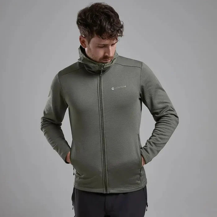 Montane Mens Protium Hoodie Fleece jacket for activewear  from  John Bull Clothing