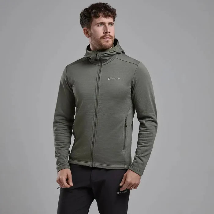 Montane Mens Protium Hoodie Fleece Jacket for activewear  from  John Bull Clothing