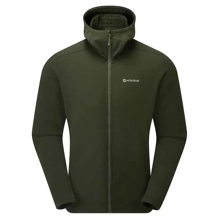 Montane Mens Protium XT Hoodie Fleece Jacket - John Bull Clothing Oak Green from  John Bull Clothing