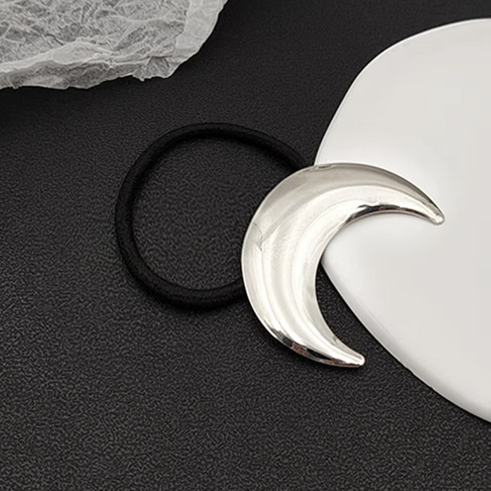 Moon Hair Tie Ponytail Holder