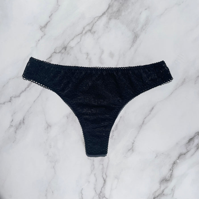 Moroccan Thong | Black