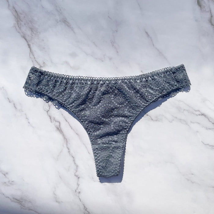 Moroccan Thong | Blue Gray