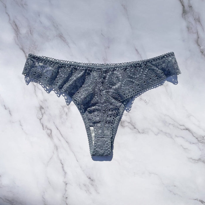Moroccan Thong | Blue Gray