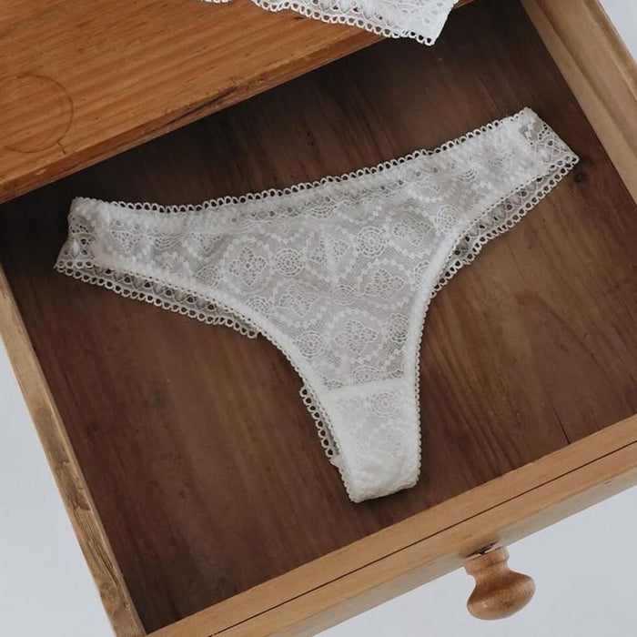 Moroccan Thong | White