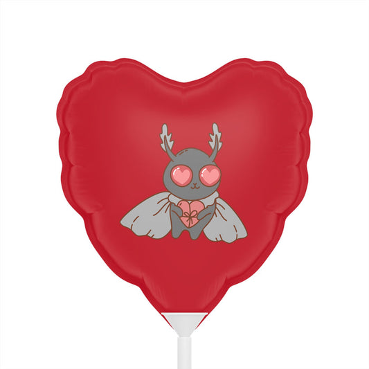 Mothman Love Heart Balloon