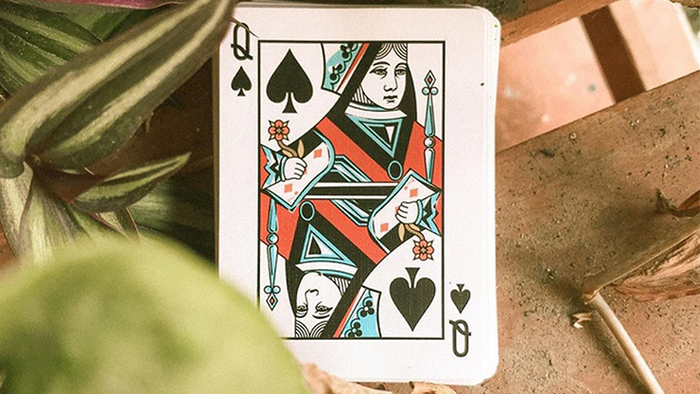 PlayingCardDecks.com-MSPRNT 00 - "FLWR" Playing Cards USPCC