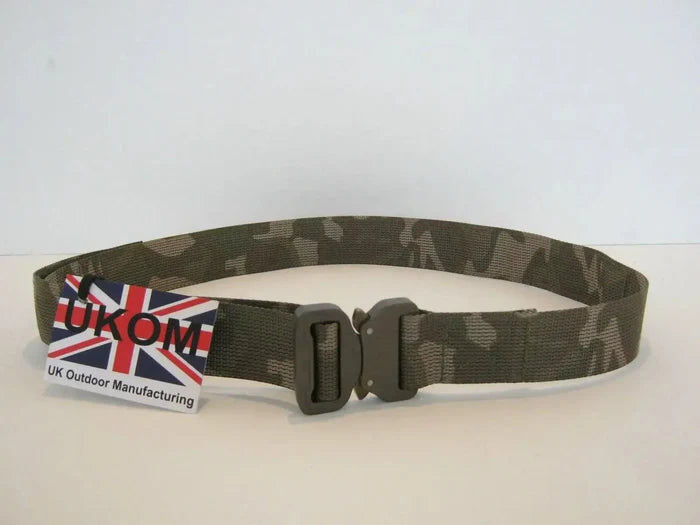 Multicam Lightweight Tactical Belt with Cobra Buckle - John Bull Clothing  from  John Bull Clothing