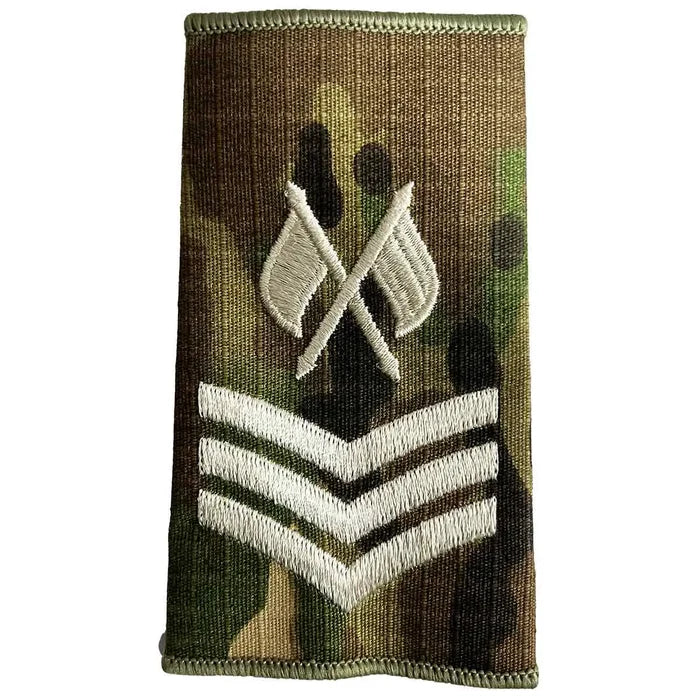 Sergeant + Crossed Flags