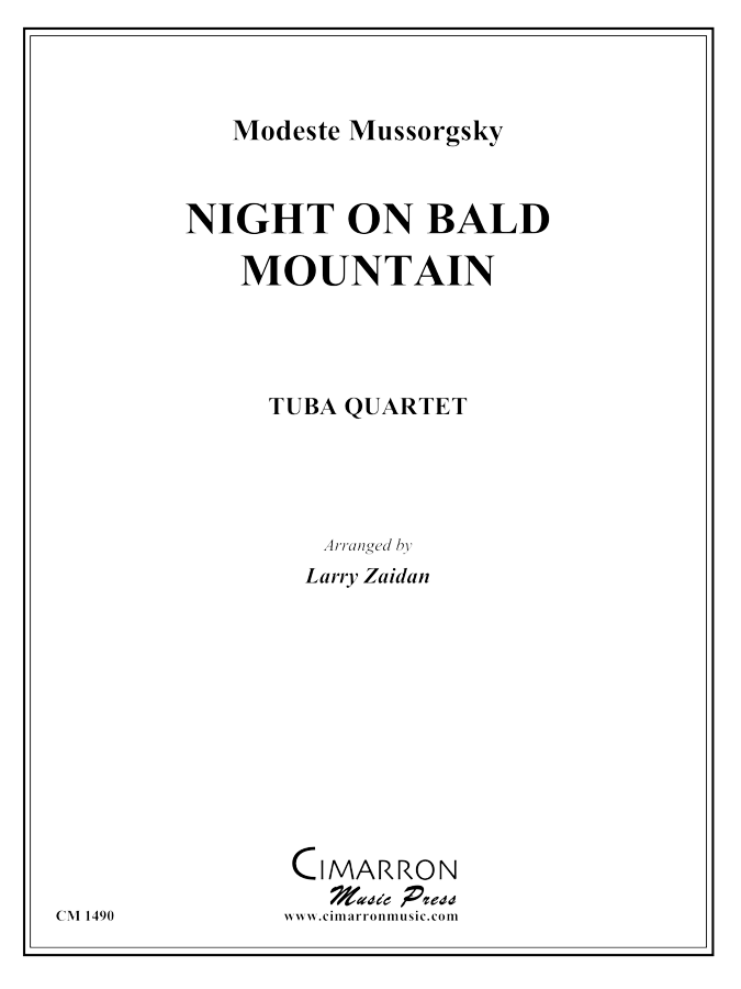 Mussorgksy - Night on Bald Mountain - Tuba quartet (EETT)