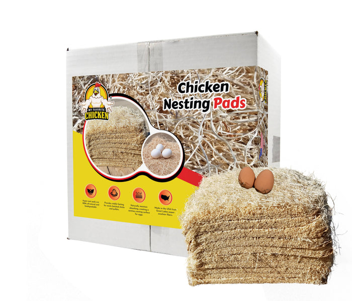 My Favorite Chicken Nesting Box Pads for Chickens - 10pk