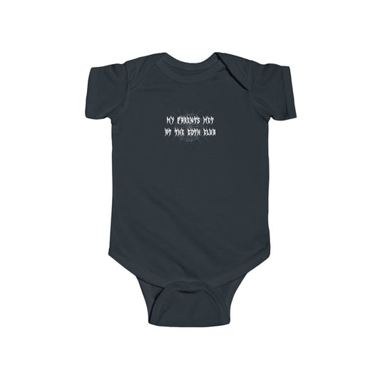 My Parents Met at the Goth Club Onesie (Babies/Toddlers)