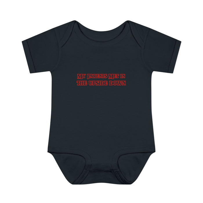 My Parents Met in the Upside Down Onesie (Babies/Toddlers)