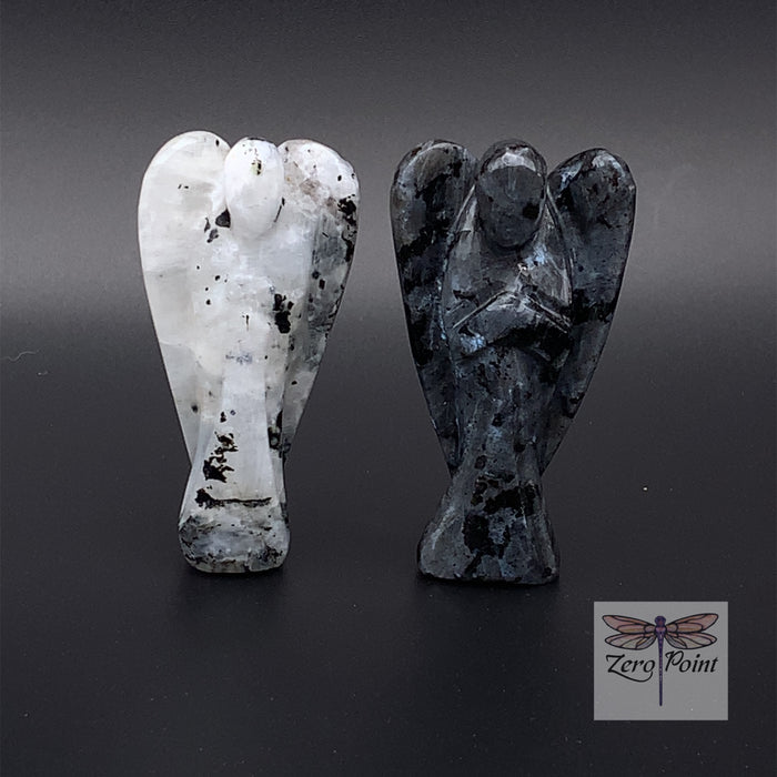 Natural Stone Angel 2" - Zero Point Crystals