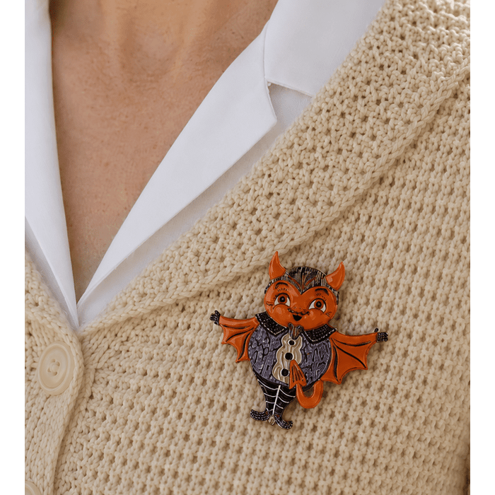 Naughty Nash Brooch by Johanna Parker x Lipstick & Chrome