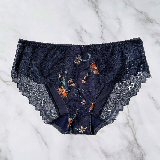 Night Garden Bikini | Navy