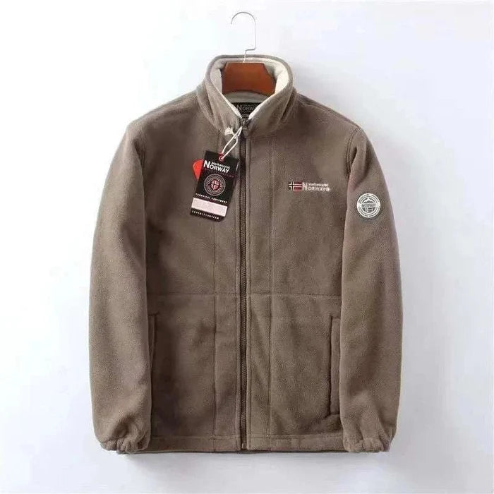 Norway velvet jacket - AntoniosClothing - khaki