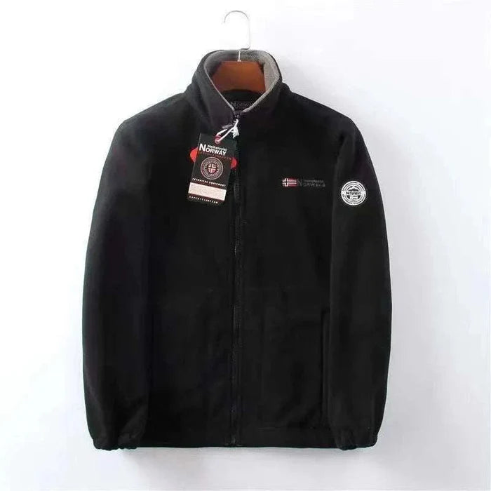 Norway velvet jacket - AntoniosClothing - black