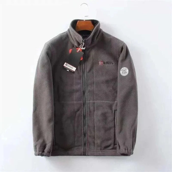 Norway velvet jacket - AntoniosClothing - gray