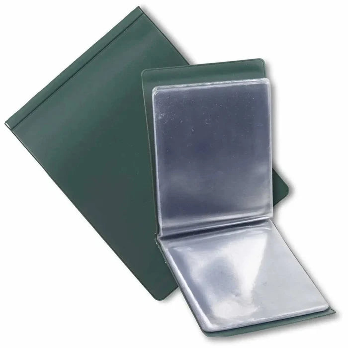 Nyrex A6 Floppy Orders Notebook - 20 Pages - John Bull Clothing Green from  John Bull Clothing