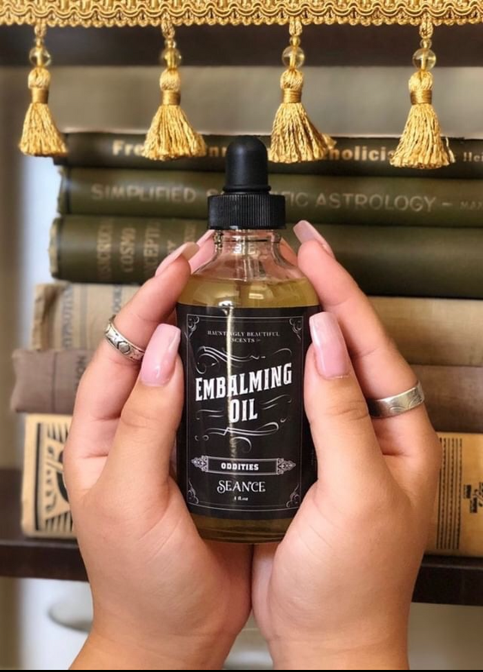 Oddities  - Embalming Lotion Oil -