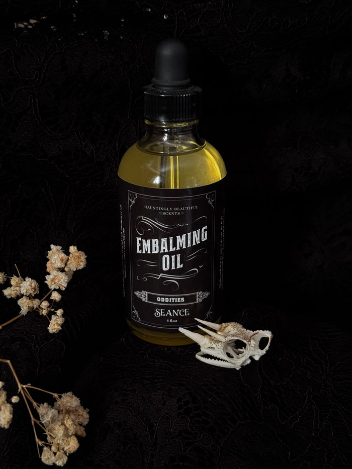 Oddities  - Embalming Lotion Oil -