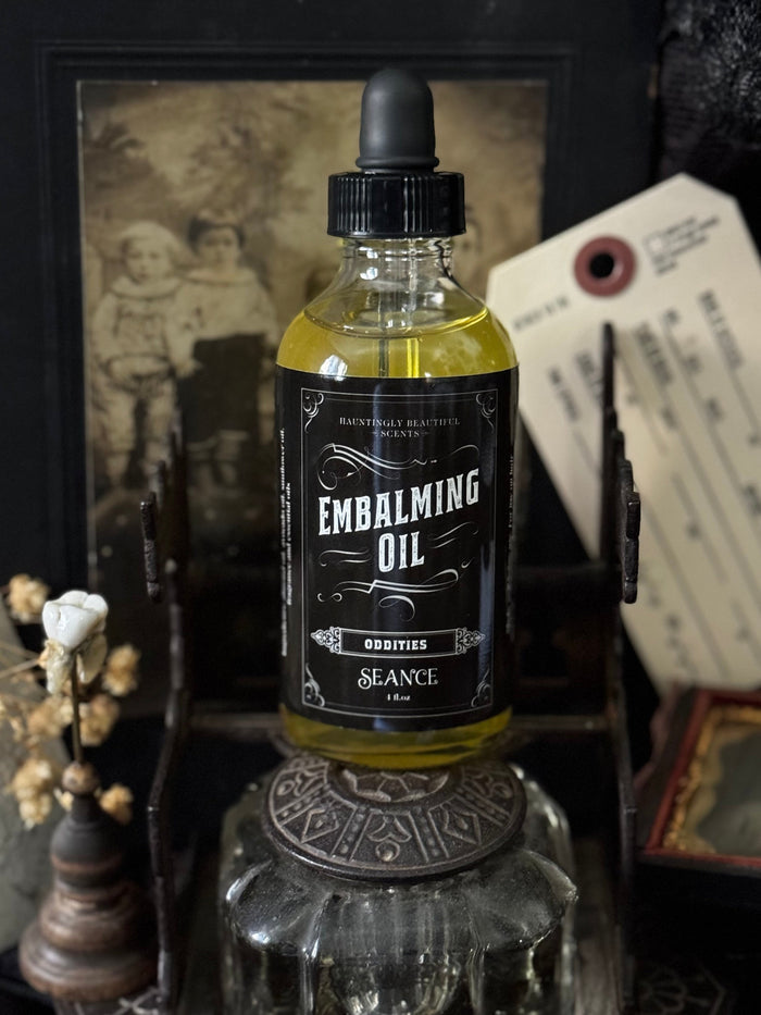 Oddities  - Embalming Lotion Oil -