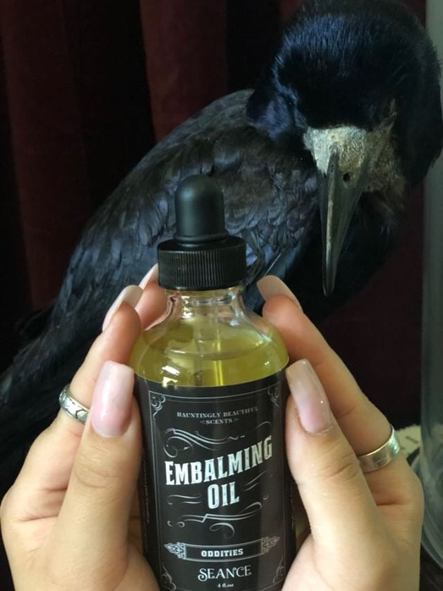 Oddities  - Embalming Lotion Oil -