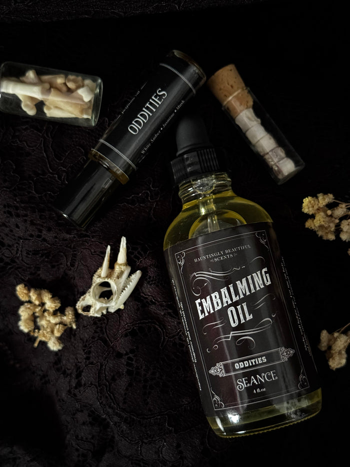 Oddities  - Embalming Lotion Oil -