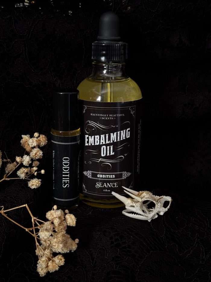 Oddities  - Embalming Lotion Oil -