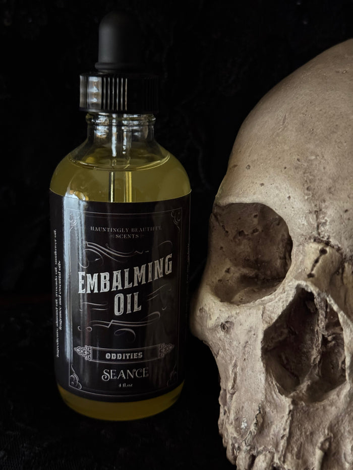 Oddities  - Embalming Lotion Oil -