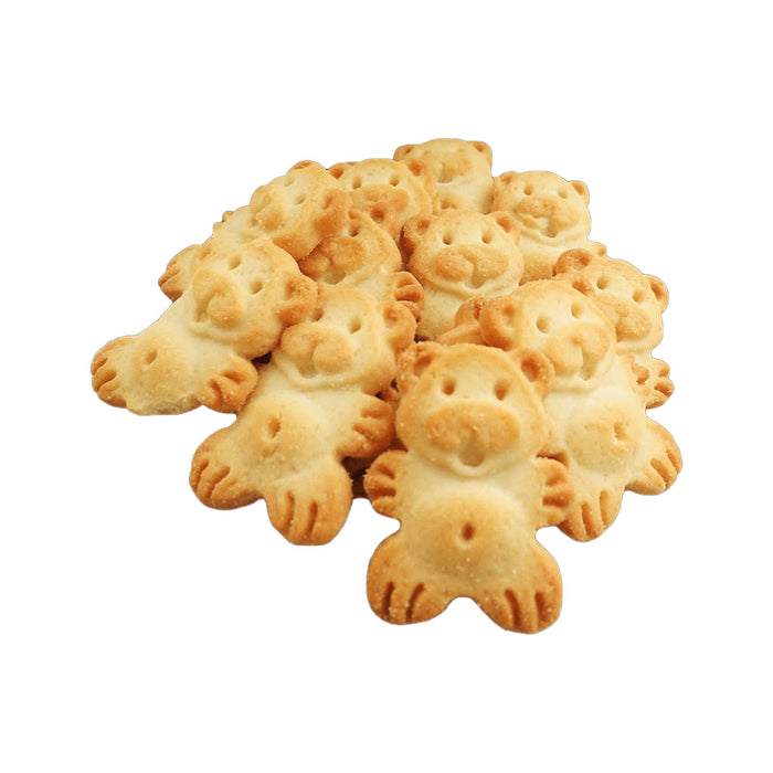 Organic Blueberry Oven Baked Dog Treats 14oz out of bag