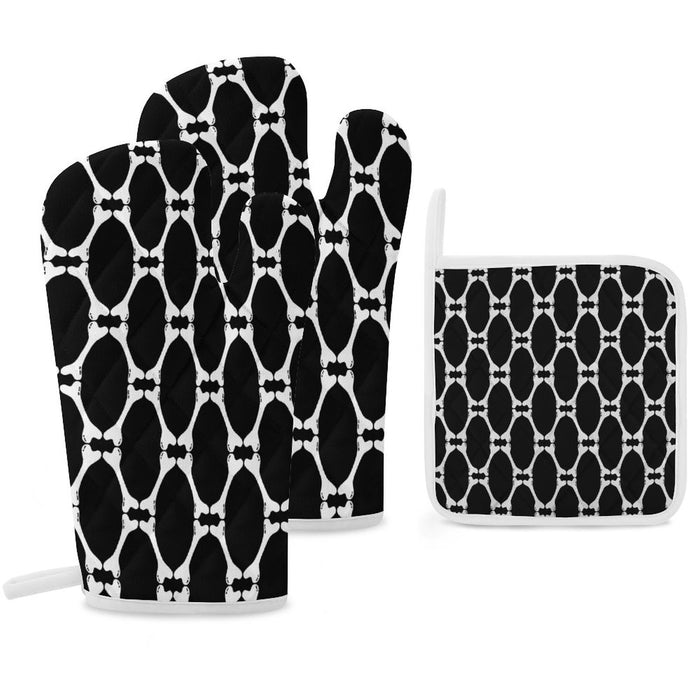 Oven Mitts & Pot Holder Set of 3 - PRE ORDER