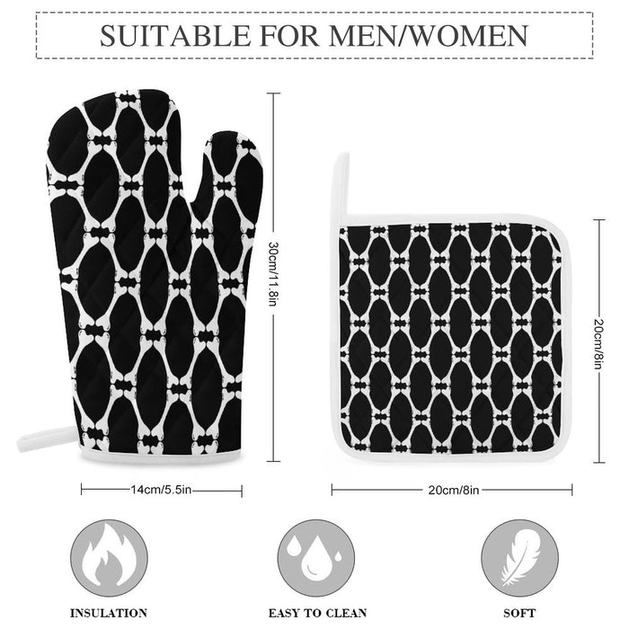 Oven Mitts & Pot Holder Set of 3 - PRE ORDER