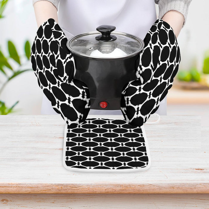 Oven Mitts & Pot Holder Set of 3 - PRE ORDER