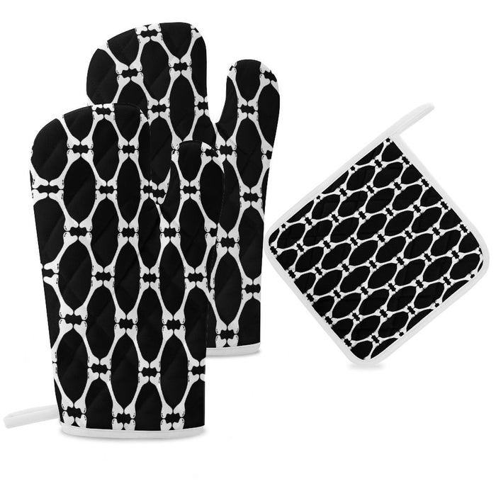 Oven Mitts & Pot Holder Set of 3 - PRE ORDER