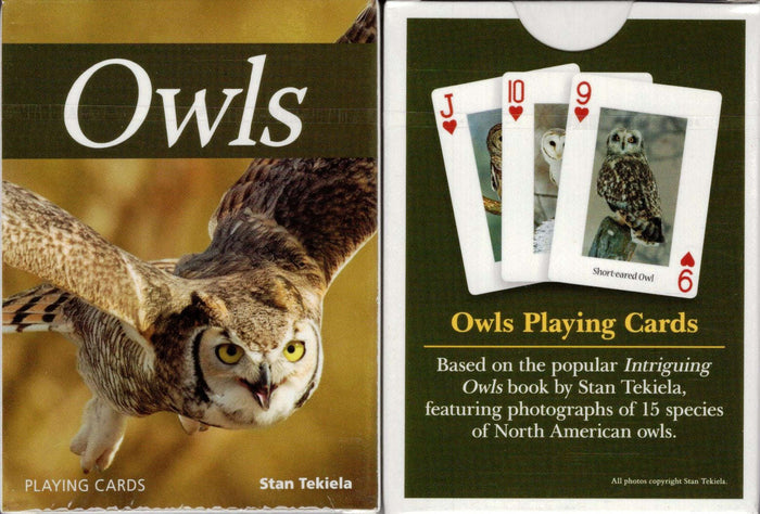 PlayingCardDecks.com-Owls Playing Cards