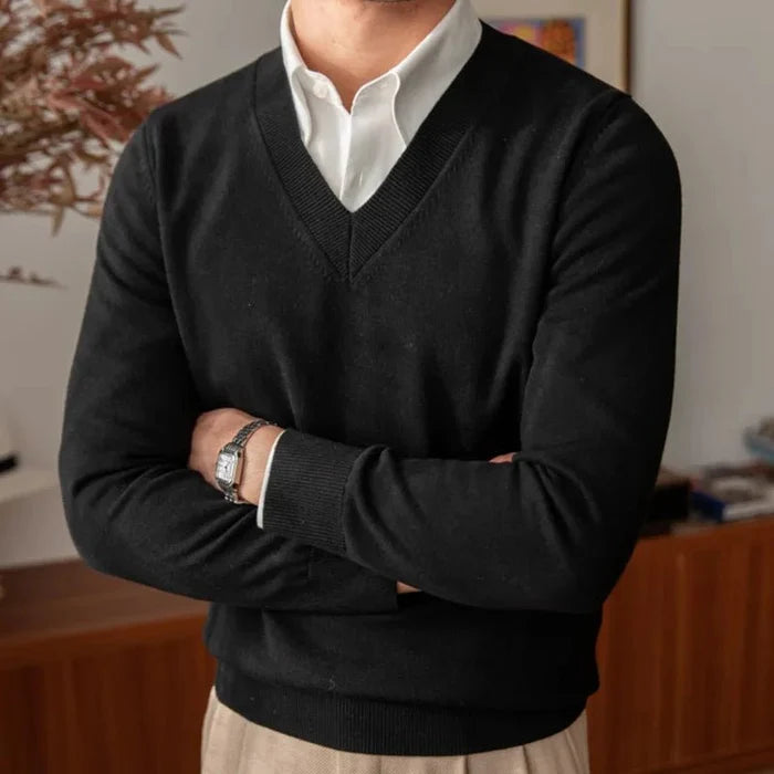 Oxford premium sweater - AntoniosClothing - Black Only Sweater