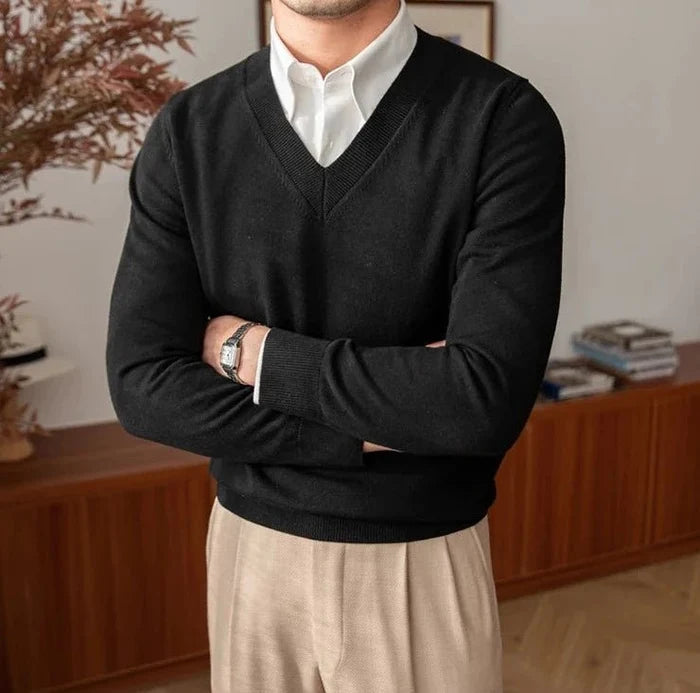 Oxford premium sweater - AntoniosClothing - Black Only Sweater