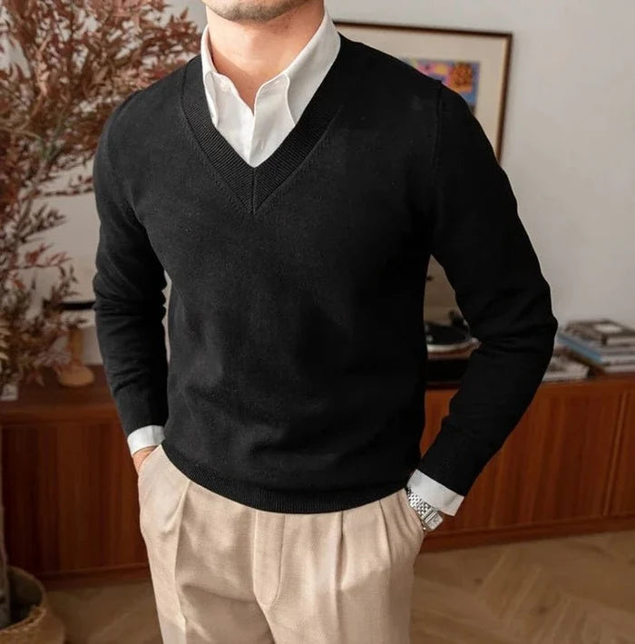 Oxford premium sweater - AntoniosClothing - Black Only Sweater